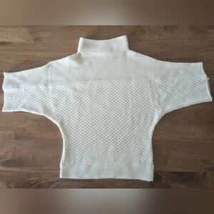 PPLA Cream Cowl Neck Sweater with Dolman Sleeves